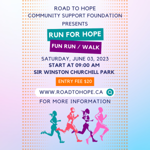 2023 Run for Hope Fun Run Fundraiser.