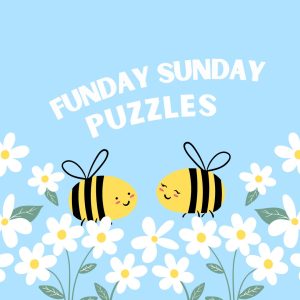 Funday Sunday Puzzles Celebrating Early Summer.
