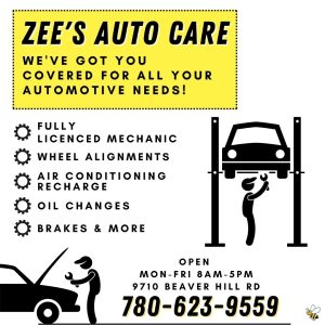 Zee's Auto Care For all your automotive needs..
