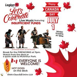Legion Canada Day Live Music.