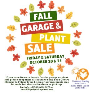 Community-Learning-Fall-Garage-and-Plant-Sale-October-20-and-21-2023.