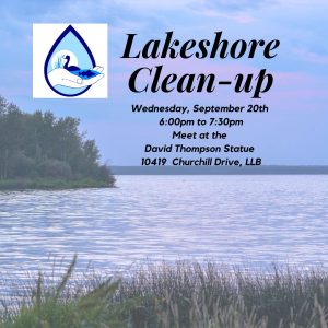 Lakeshore Clean up Sept 20.