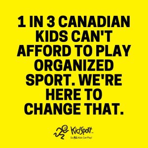 KidSport Lac La Biche. Helping kids get into spors.
