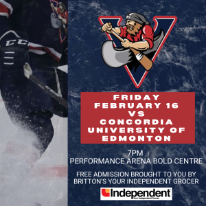 Voyageurs Hockey Bold Centre Friday, February 16, 2024.