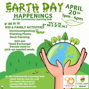 Community-Learning-Earth-Day-Happenings-April 20, 2024.