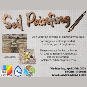 Soil Painting Event April 10, 2024.