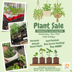 Community-Learning-Plant-Sale-May-15, 2024.