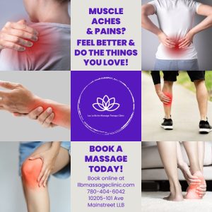 LLB-Massage-Therapy-Clinic-Muscle-aches-and-pains? Book a Masssage!