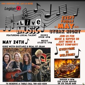 Legion-Steak-Night-and-Live-Music-May-24, 2024.