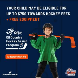 KidSport Hockey Assist Program is BACK.