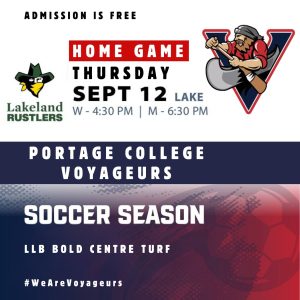 Voyageurs Men's and Women's Soccer Sept 12, 2024 at the Bold Centre.