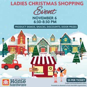 Home Hardware Ladies Event Nov 6,24.