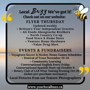 Your Local Buzz Flyers October 3, 2024.