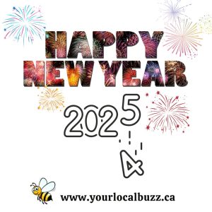 Your Local Buzz Happy New Year 2025.