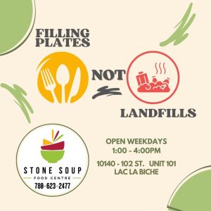 Stone Soup Filling Plates not landfills. Food rescue.