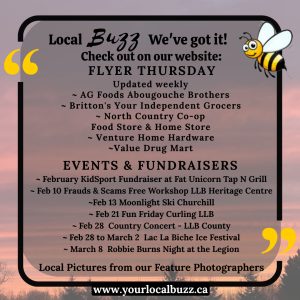 Your Local Buzz Flyers January 30,25.