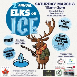 Elks on Ice March 8, 2025 Sir Winston Churchill Park.