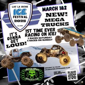 LLB Ice Festival Mega Truck Racing March 1 & 2, 2025