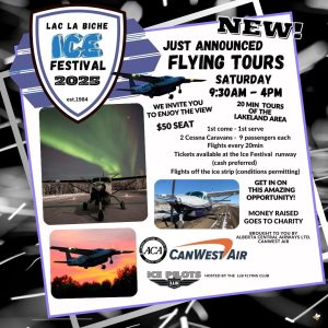 LLB Ice Festival Schedule Flying Tours 2025.