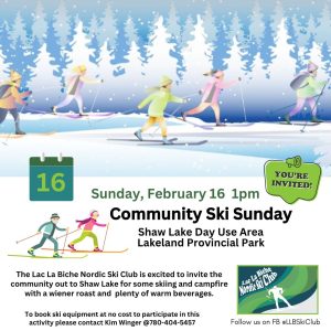 Ski Club Community Ski Sunday Feb 16, 2025.