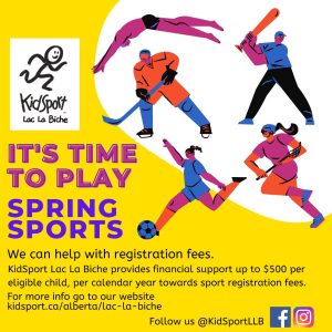 KidSport Spring Sports.