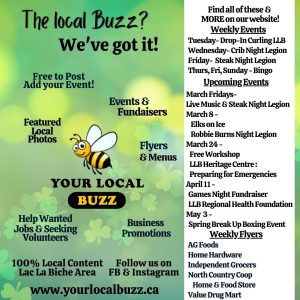 Your Local Buzz We've got it!