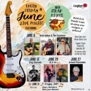 Legion Fridays in June.
