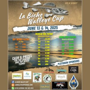 Lac La Biche Walleye Cup.