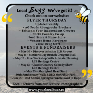 Your Local Buzz Flyers May 8,25.