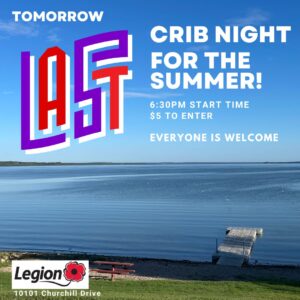 Legion Crib Night June 25,25.