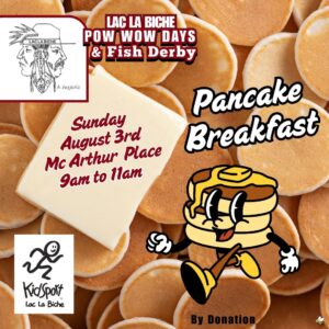 KidSport Pow Wow Pancakes August 3, 2025.
