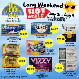 Liquor Stop August Long Sale 2025.
