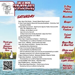 Pow Wow Days Saturday, 2025.