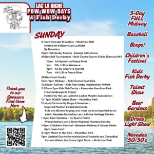 Pow Wow Days Sunday, 2025.