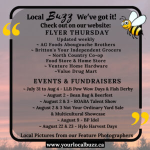 Your Local Buzz Flyers July 24,25