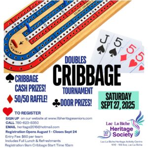 Crib Tournament September 2025.