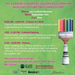 Museum Cultural Days Sept 13, 2025.