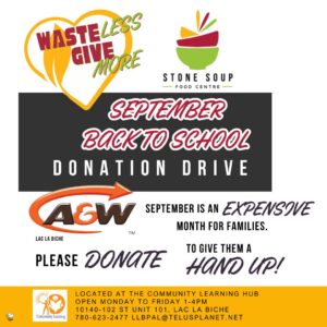 Stone Soup September Food Drive AW 2025.