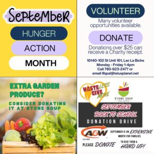 Hunger Action Month Sept 2025.