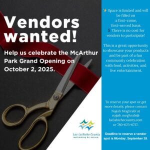 LLB County Grand Opening McArthur Park Vendors Oct 2, 2025.