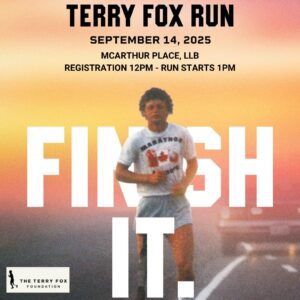 Terry Fox Run Lac La Biche September 14, 2025.