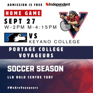 Voyageurs Soccer Sept 27,25.