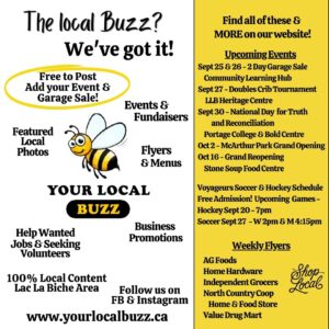Your Local Buzz Update Sept 18,25.