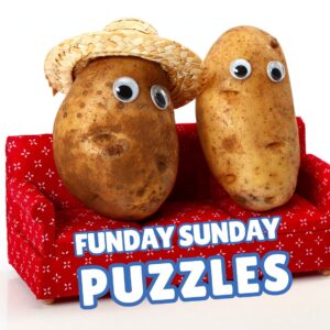 Funday Sunday Puzzles; Wordsearch and Jigsaw Fun.