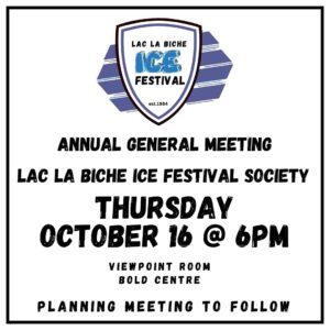 LLB Ice Festival AGM Oct 16,25.