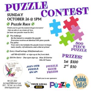 LLB Heritage Puzzle Contest Oct 26,25.