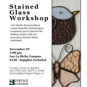 Stained Glass Workshop Nov 29, 2025.