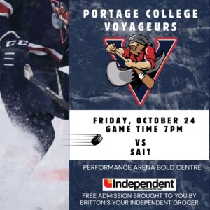 Voyageurs Hockey Oct 24,25.
