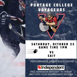 Voyageurs Hockey Oct 25,25.