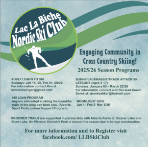 LLB Nordic Ski Club 2026 Season.